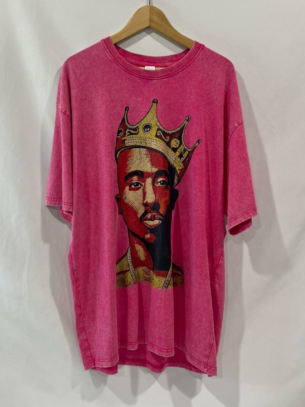 Hot Pink Tupac Shakur Tee